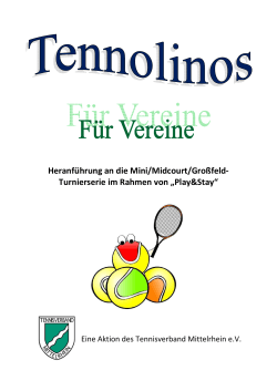 Tennolinos-Broschür - Tennisverband Mittelrhein e.V.