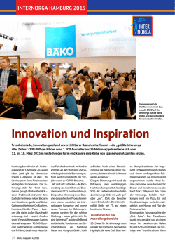 internorga hamburg 2015