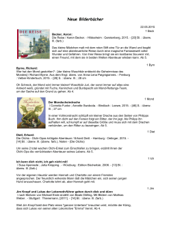 Medienliste der Gemeinde- und Schulbücherei Berghausen