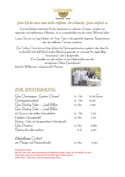 Gute K&uuml;che muss man nicht erkl&auml;ren