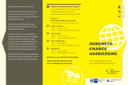 AFZ_Flyer_Zukunftschance Ausbildung.