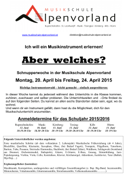 Schnupperwoche ch2015 - Musikschule Alpenvorland