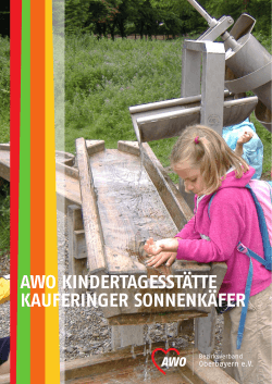 Einrichtungskonzeption - AWO Oberbayern eV Kinder