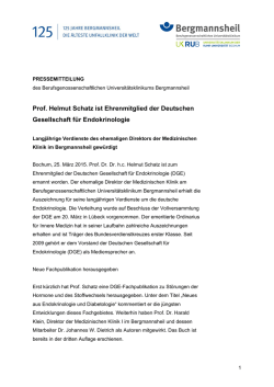 Pressemitteilung als pdf-Datei - Berufsgenossenschaftliches