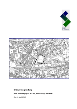 Entwurfsbegründung