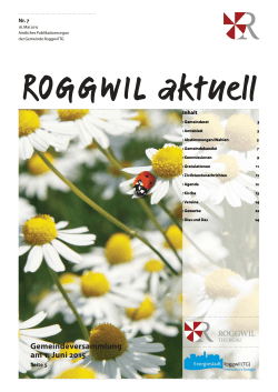 18. Mai 2015 - Gemeinde Roggwil