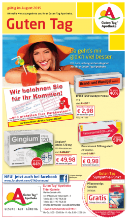 Guten Tag - Apotheken Umschau