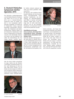 Ärzteblatt Sachsen 5/2015 - Sächsische Landesärztekammer