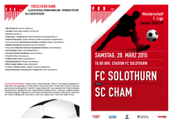 FC SOLOTHURN SC CHAM