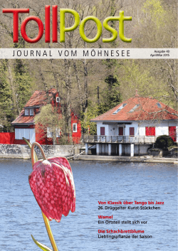 JOURNAL VOM MÖHNESEE