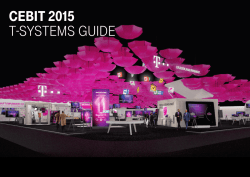 CEBIT 2015 T-SYSTEMS GUIDE