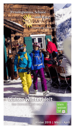 Walser WinterWelt