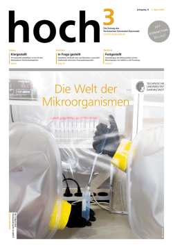 Die Welt der mikroorganismen - Technische Universit&auml;t Darmstadt