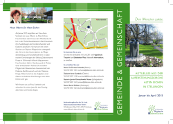Gemeindebrief - Diakonie Alten Eichen