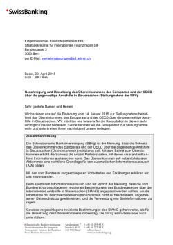 Eidgen&ouml;ssisches Finanzdepartement EFD