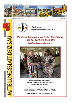 Gemeindemitteilungsblatt vom 17.04.2015