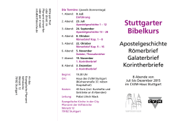 Stuttgarter Bibelkurs