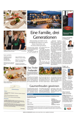 Eine Familie, drei Generationen