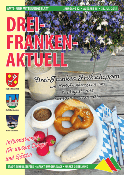 Drei-Franken-Aktuell - Stadt Schl&uuml;sselfeld