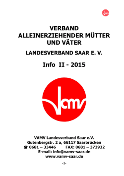 Info II/2015