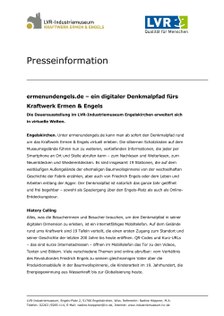 Pressetext Digitaler Denkmalpfad 29-4-2015