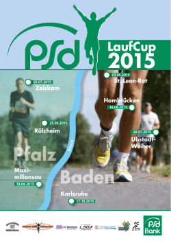 LaufCup 2015 - PSD Bank Karlsruhe