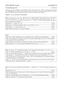 IGPM RWTH Aachen NumaMB F15