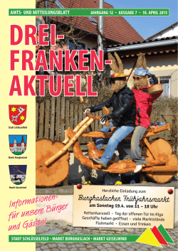 Drei-Franken-Aktuell 10.04.15