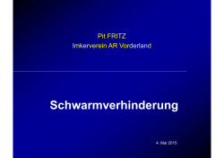 Schwarmverhinderung