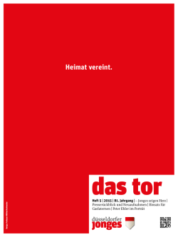 Heimat vereint. - Heimatverein Düsseldorfer Jonges