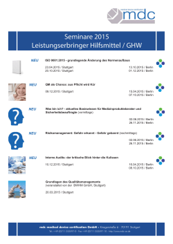 NEU NEU NEU NEU NEU - Mdc Medical Device Certification GmbH