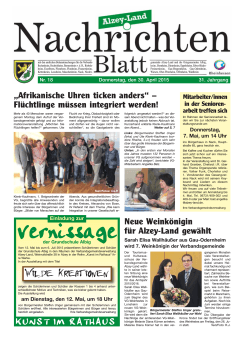 KW 2015-18 - Verbandsgemeinde Alzey-Land