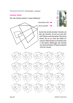 Dreiecke z&auml;hlen