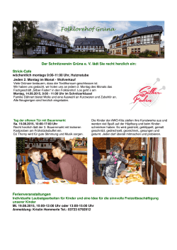 Veranstaltungen im Folklorehof als pdf