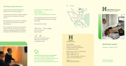 Helios Summer School 2015