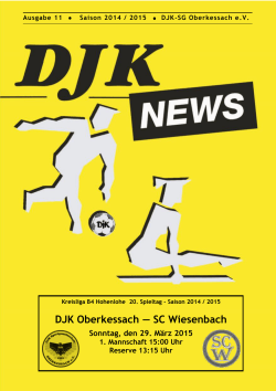 DJK Oberkessach — SC Wiesenbach