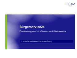 Bürgerservice24 - eGovernment