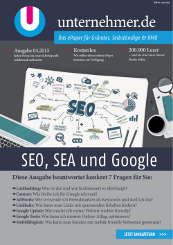 ePaper 04/2015: SEO, SEA und Google
