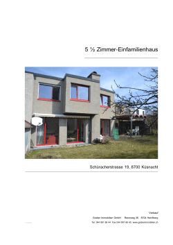 Verkaufsdokumentation - Graber Immobilien GmbH