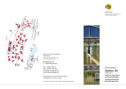 Station 26 - Zentrum f&uuml;r Psychiatrie