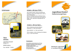 Haus-Flyer 2015 - Jugendhaus Ensdorf