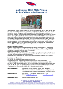 Jona`s Haus FSJ 2015_16 - Jumpers-Netzwerk
