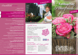 Rosenfreude - Fellbacher Schnittrosen