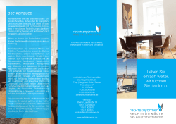 Flyer zum  PDF