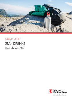 Aktueller Standpunkt