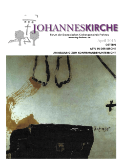 Herunterladen - Evangelische Kirchengemeinde Frohnau