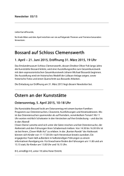 Newsletter - Kunstnetz