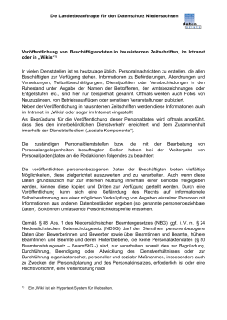 Hausinterne Informationen (Stand: 16.03.2015)