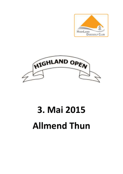 3. Mai 2015 Allmend Thun