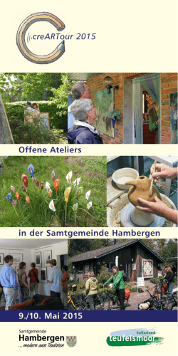 creARTour 2015 - Samtgemeinde Hambergen